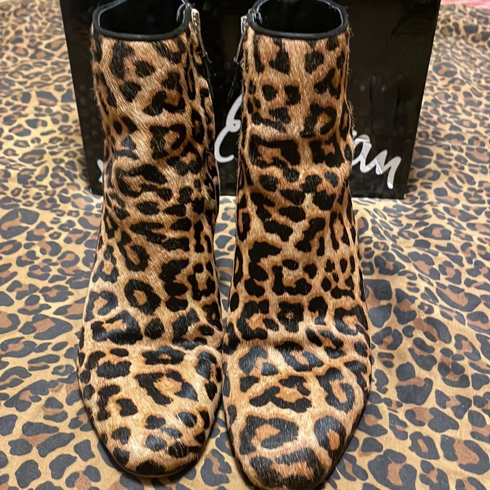 Sam Edelman Leopard Booties - Picture 3 of 10